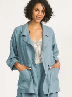 Shop ALLISON WONDERLAND Greer Jacket - Blue