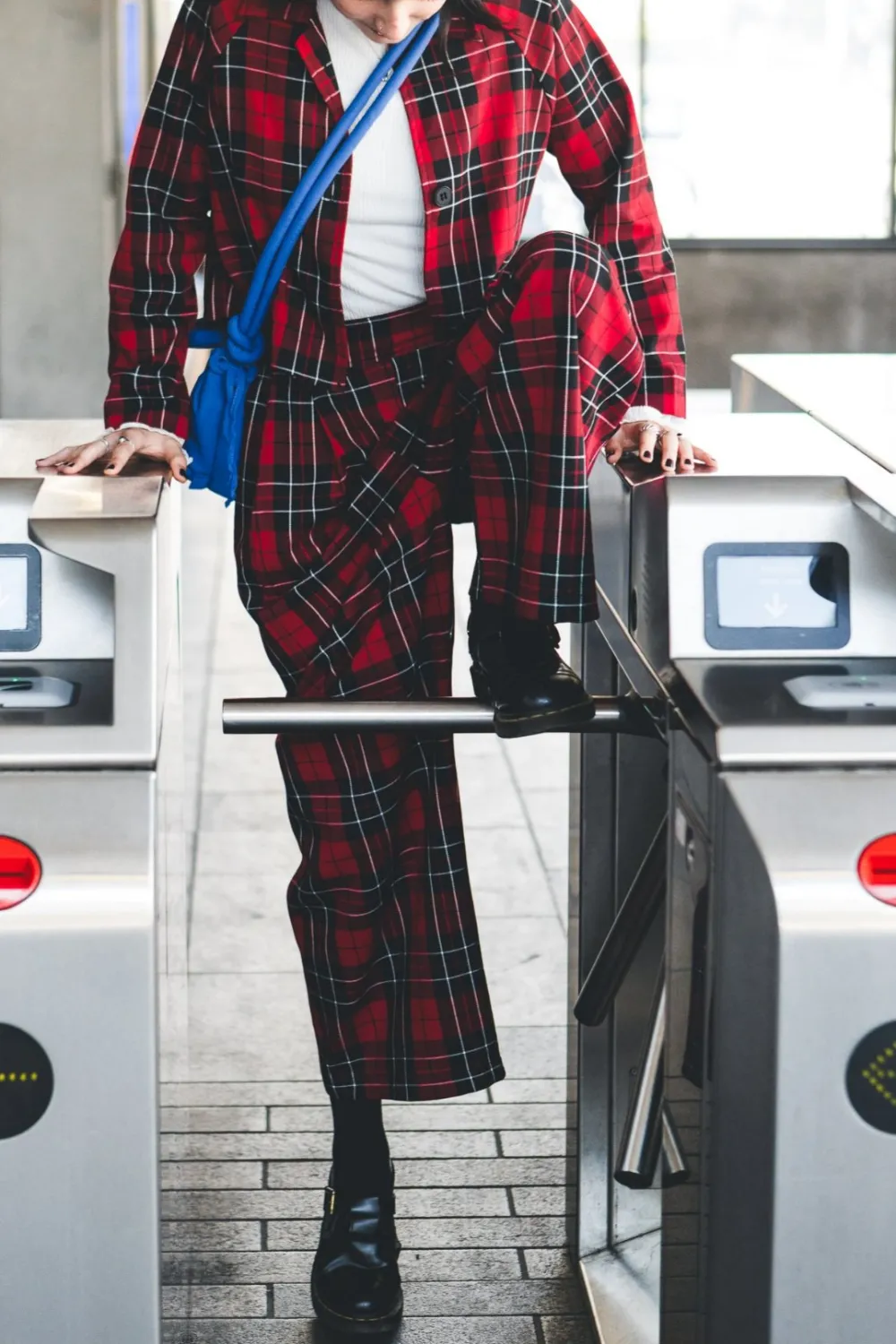 Cheap ALLISON WONDERLAND Katherine Pants - Plaid
