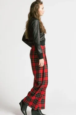 Cheap ALLISON WONDERLAND Katherine Pants - Plaid