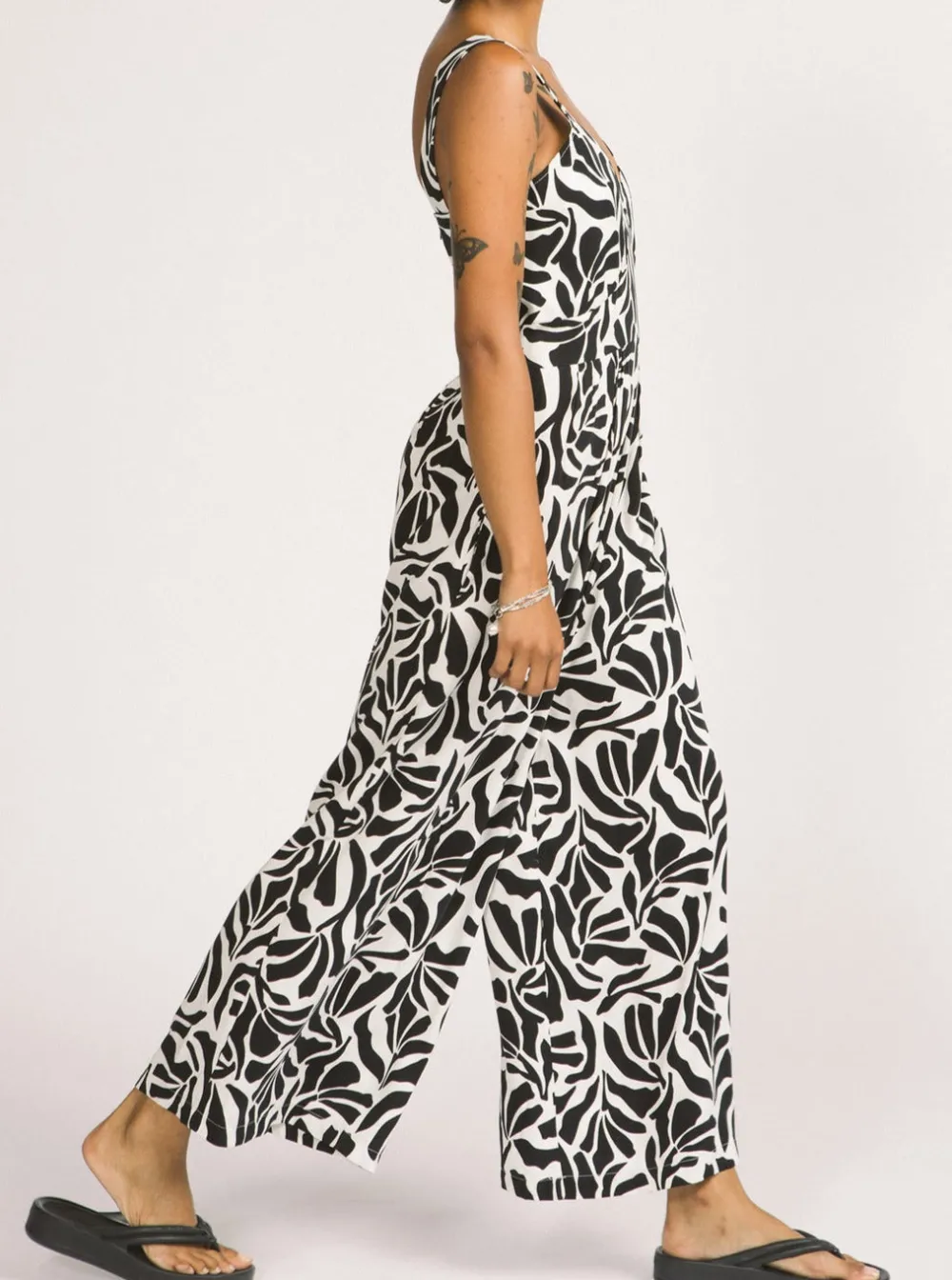 Sale ALLISON WONDERLAND Zadie Jumpsuit - Zebra
