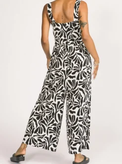 Sale ALLISON WONDERLAND Zadie Jumpsuit - Zebra