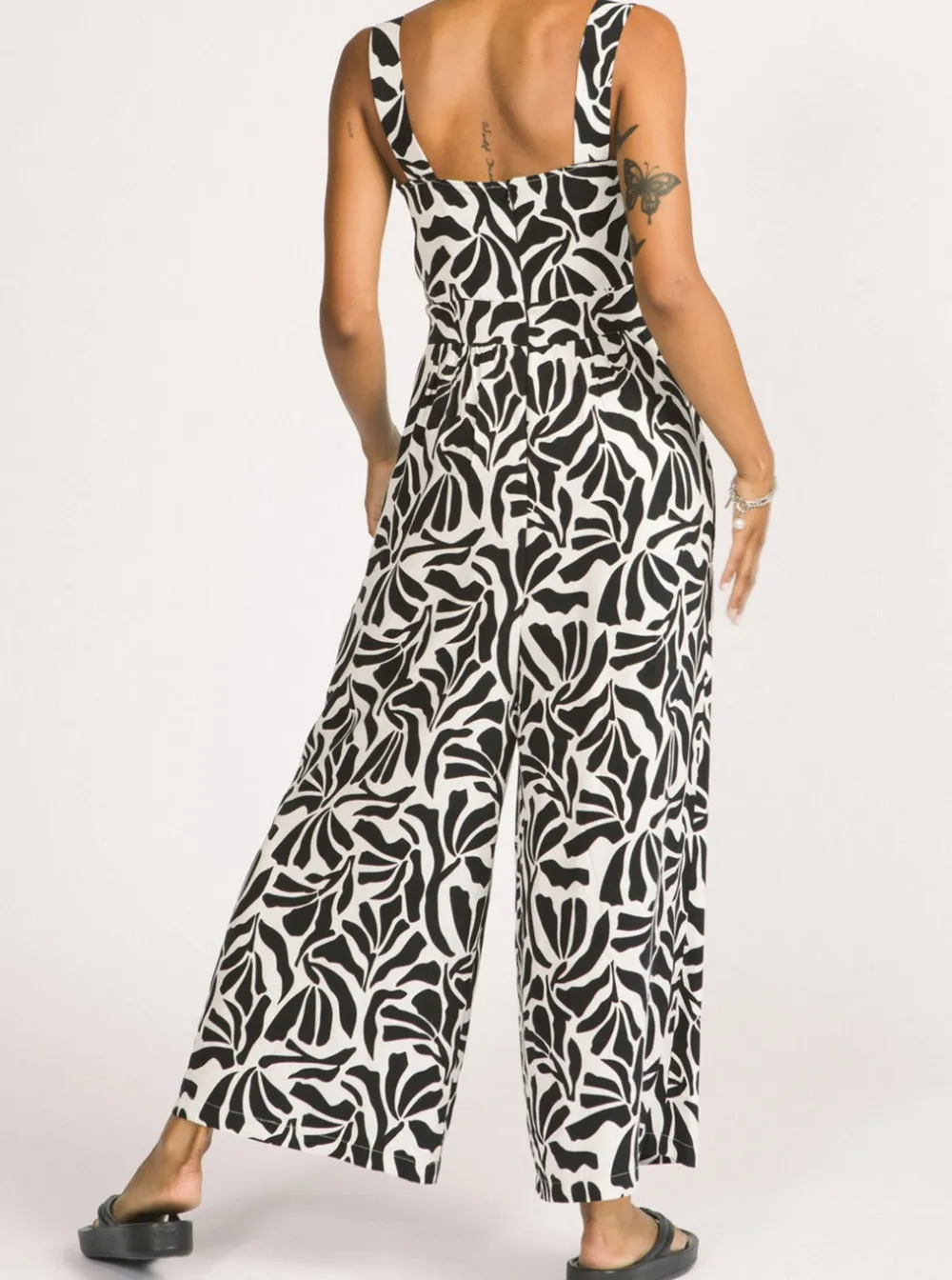 Sale ALLISON WONDERLAND Zadie Jumpsuit - Zebra