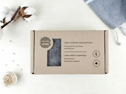 Online AMMA THERAPIE Heating Cushion for Shoulders - Hemp and Organic Cotton Sand