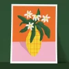 Shop ANNE JULIE DUDEMAINE Poster I Bought Myself Flowers