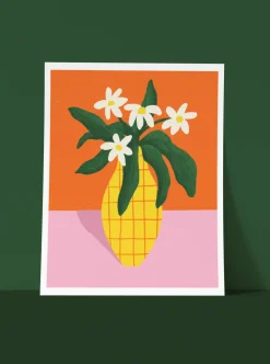 Shop ANNE JULIE DUDEMAINE Poster I Bought Myself Flowers