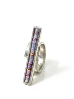 Discount ANNE-MARIE CHAGNON Ajaccio Ring - Pewter