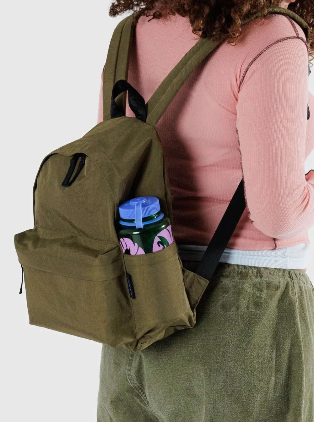Best Sale BAGGU Backpack Nylon Medium - Seaweed