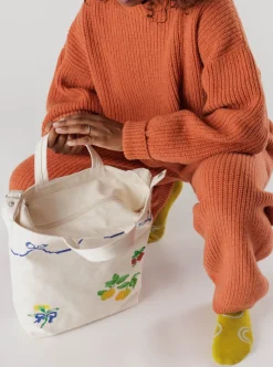 Flash Sale BAGGU Duck Zip Bag - Cross Stitch