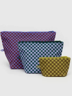 Sale BAGGU Go Pouch - Jewel Checks
