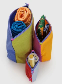 Best Sale BAGGU Go Pouch - Vacation Colorblock