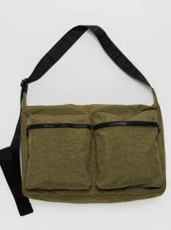 Hot BAGGU Large Cargo Shoulder Bag - Seaweed