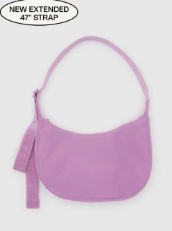 Discount BAGGU Medium Crescent Nylon Bag - Peony