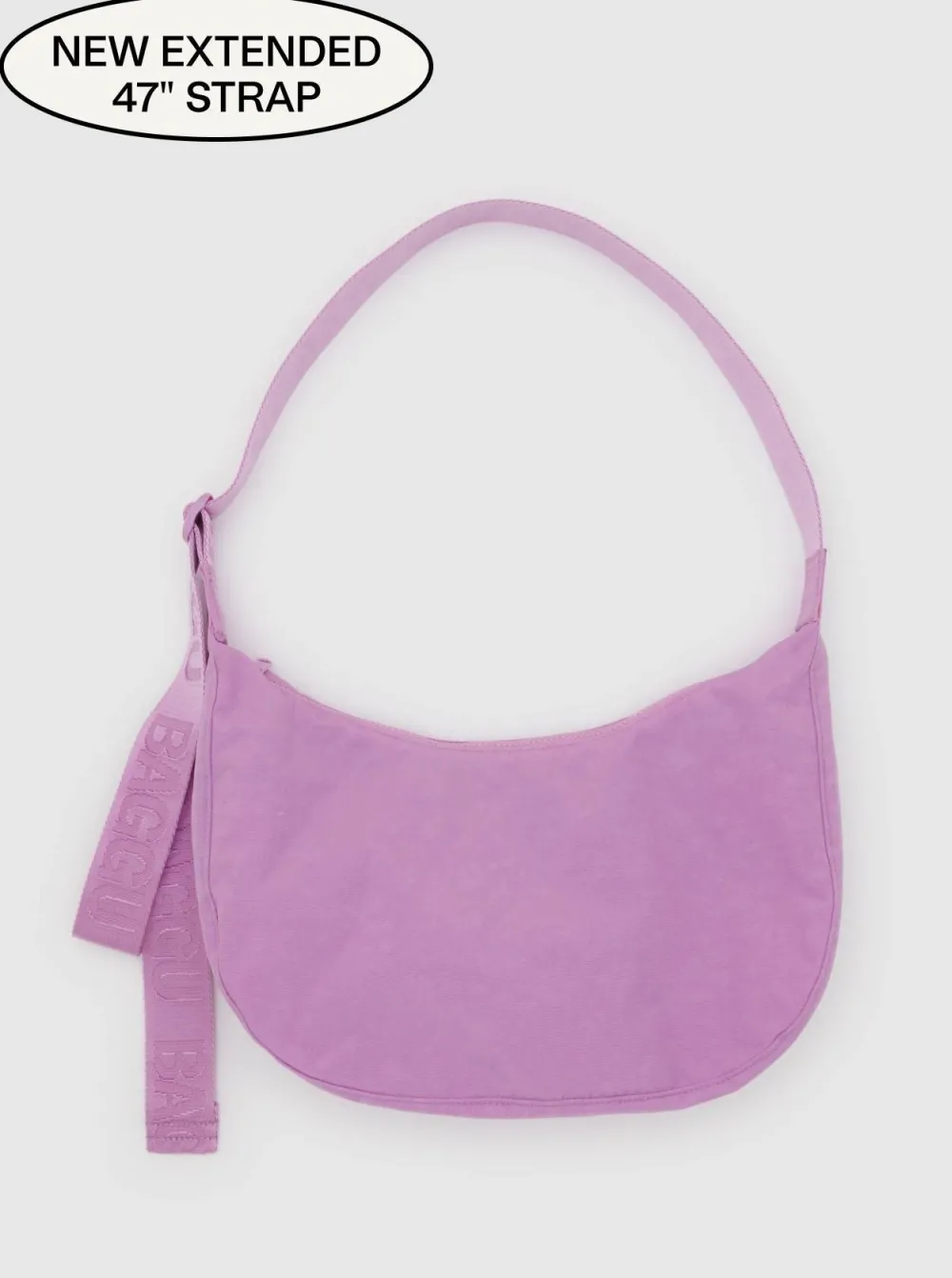 Discount BAGGU Medium Crescent Nylon Bag - Peony