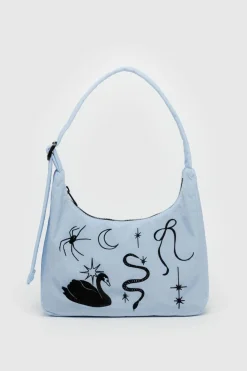 Online BAGGU Nylon Mini Shoulder Bag - Embroidered Ballet Icons
