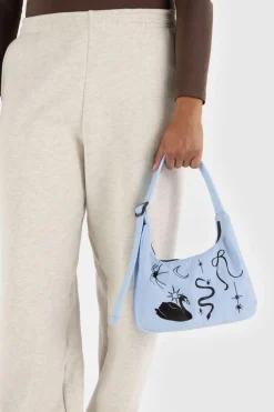 Online BAGGU Nylon Mini Shoulder Bag - Embroidered Ballet Icons