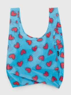 Hot BAGGU Standard Reusable Bag - Hearts Keith Haring