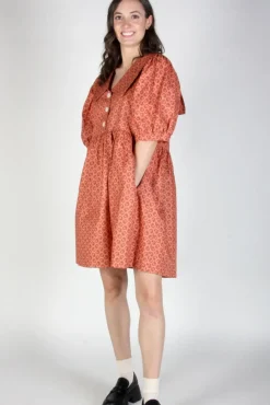 Cheap BIRDS OF NORTH AMERICA Fieldfare Dress - Berry Sheaf
