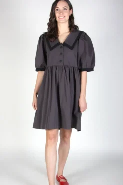 Hot BIRDS OF NORTH AMERICA Fulvetta Dress - Iron