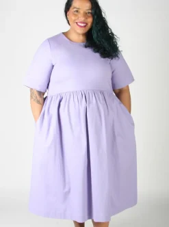 Sale BIRDS OF NORTH AMERICA Tiger Shrike Dress - Iris