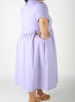 Sale BIRDS OF NORTH AMERICA Tiger Shrike Dress - Iris