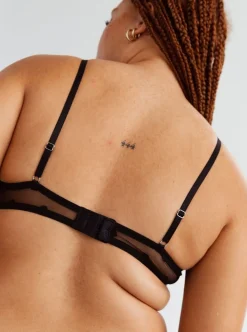 Best BLUSH Bralette Obsidian - Black