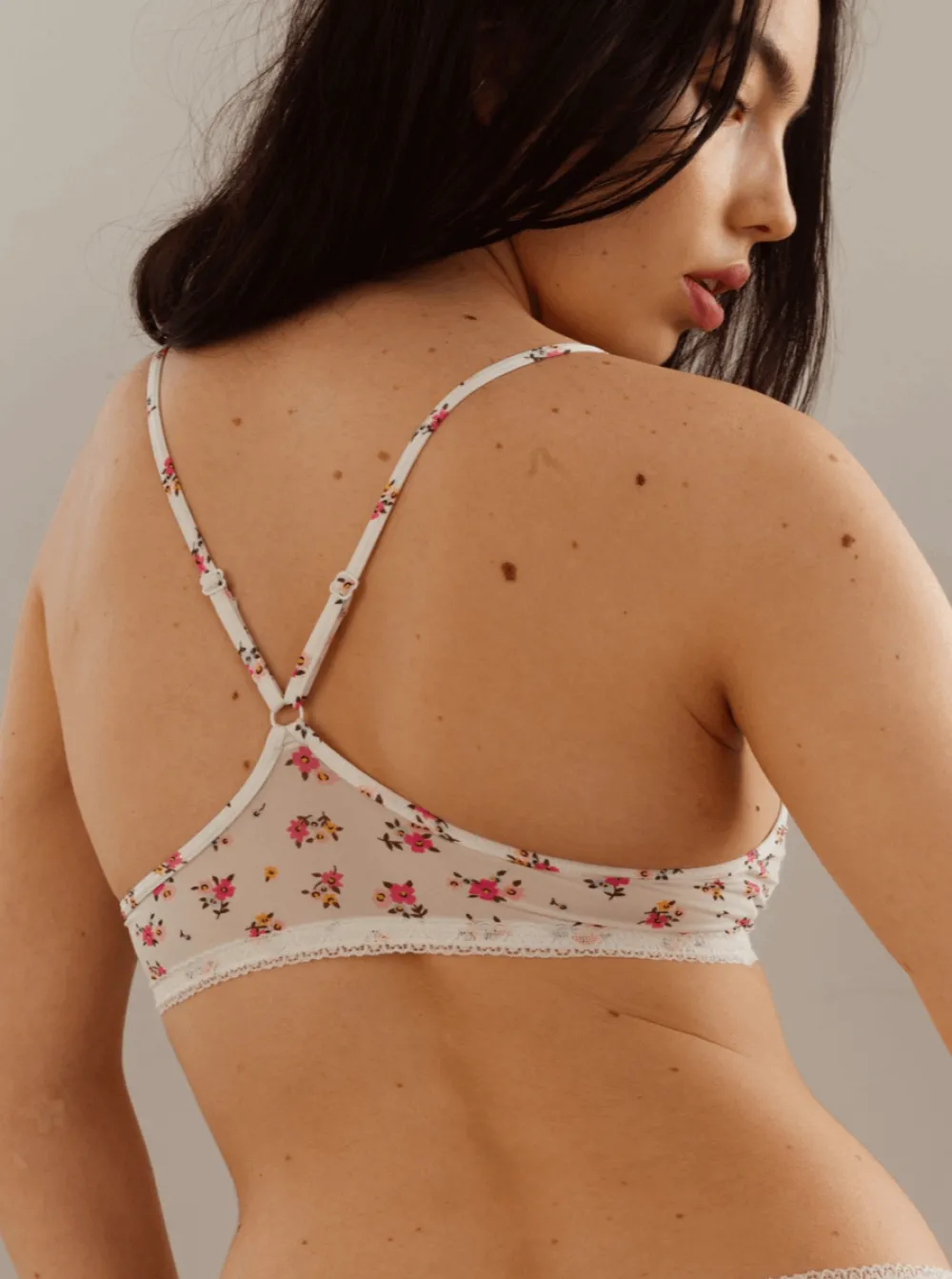 Online BLUSH The Micro Lace Trim Bralette