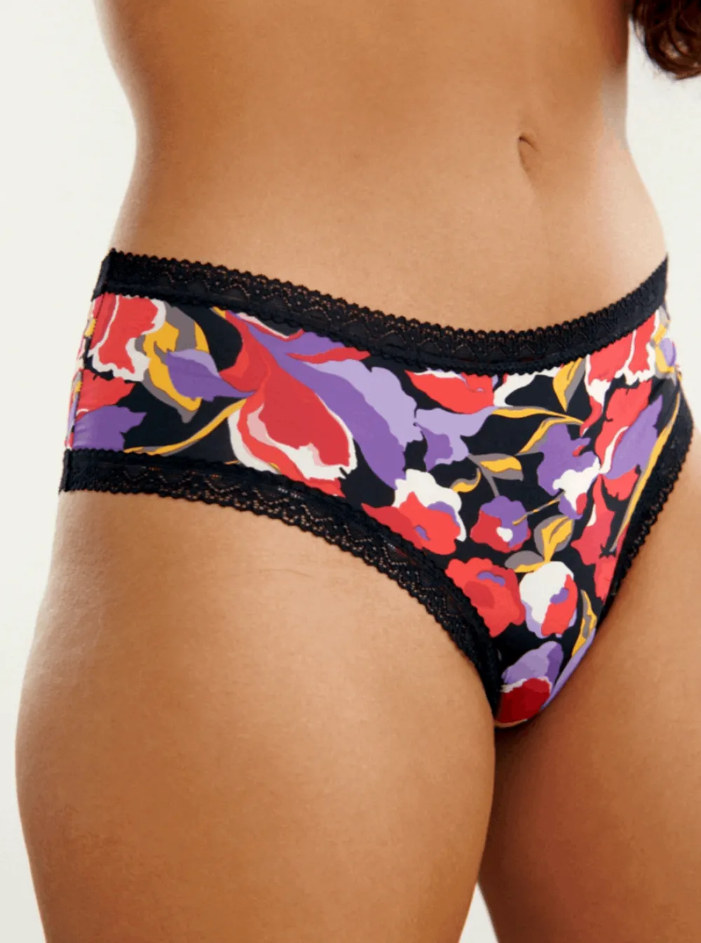Clearance BLUSH The Micro Lace Trim Trunk