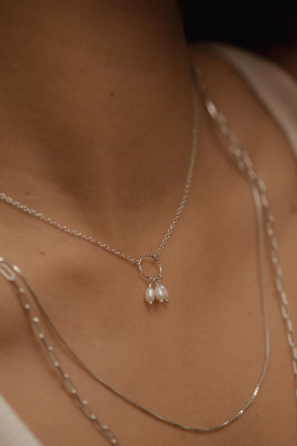 Hot BOA BIJOUX Himsa Necklace - Silver