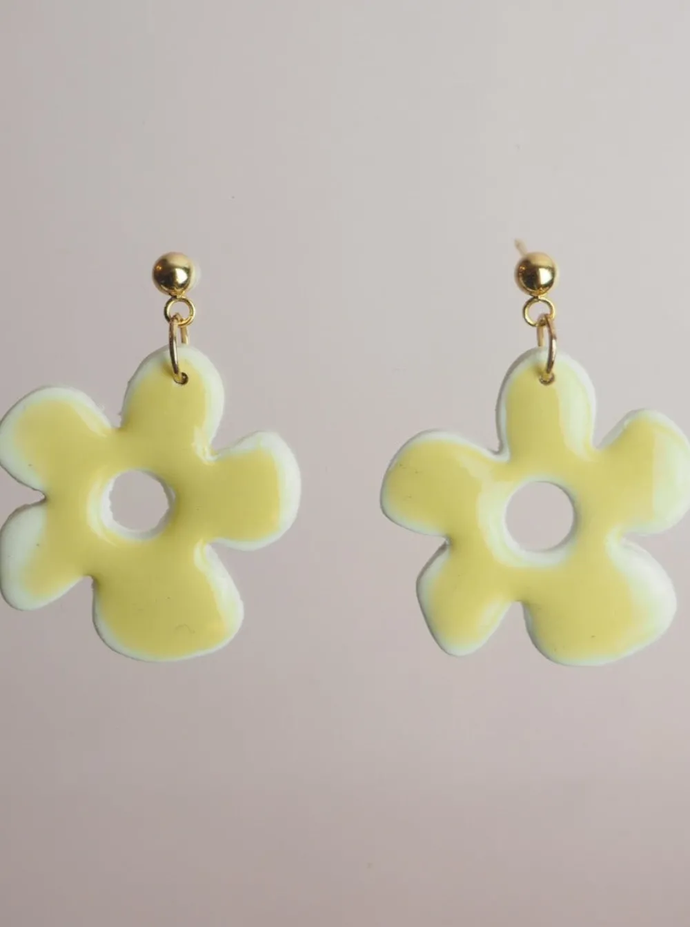 Discount BON MATIN Bamboo Flower Earrings
