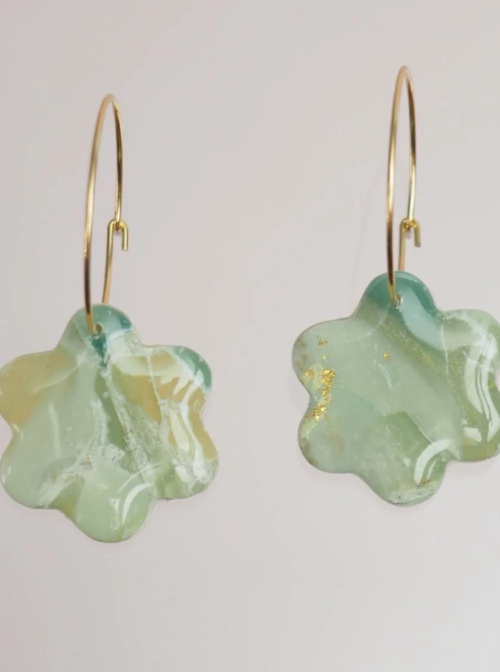 Sale BON MATIN Lily Earrings - Jade