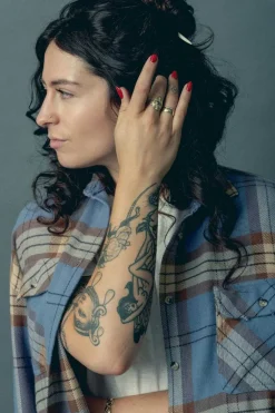 New BRIXTON Bowery Flannel Shirt