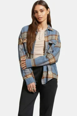 New BRIXTON Bowery Flannel Shirt