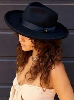 Shop BRIXTON Victoria Fedora Hat