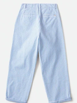 Shop BRIXTON Victory Gingham Print Trousers