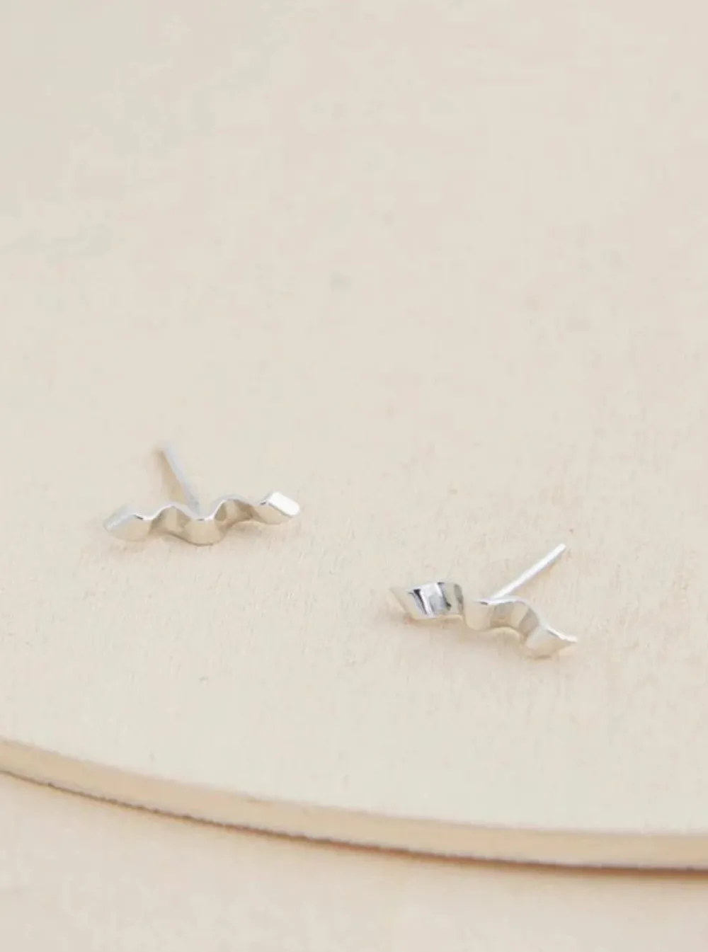 Discount CAMILLETTE Folded Ribbon Earrings