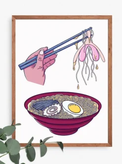 Best CHARLIE BOURDEAU Clito-Ramen Print