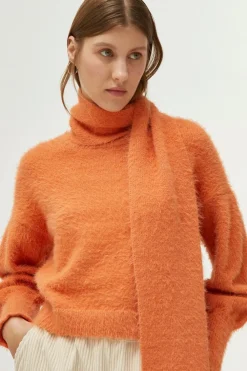 Flash Sale COMPANIA FANTASTICA Fur Effect Scarf
