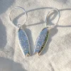 Flash Sale CÔTE OUEST COTE OUEST Surf Flower Earrings - Silver