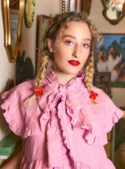 Discount COUCOU SUZETTE Bow Barrette - Red