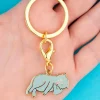 Flash Sale COUCOU SUZETTE Keychain - Gray Cat