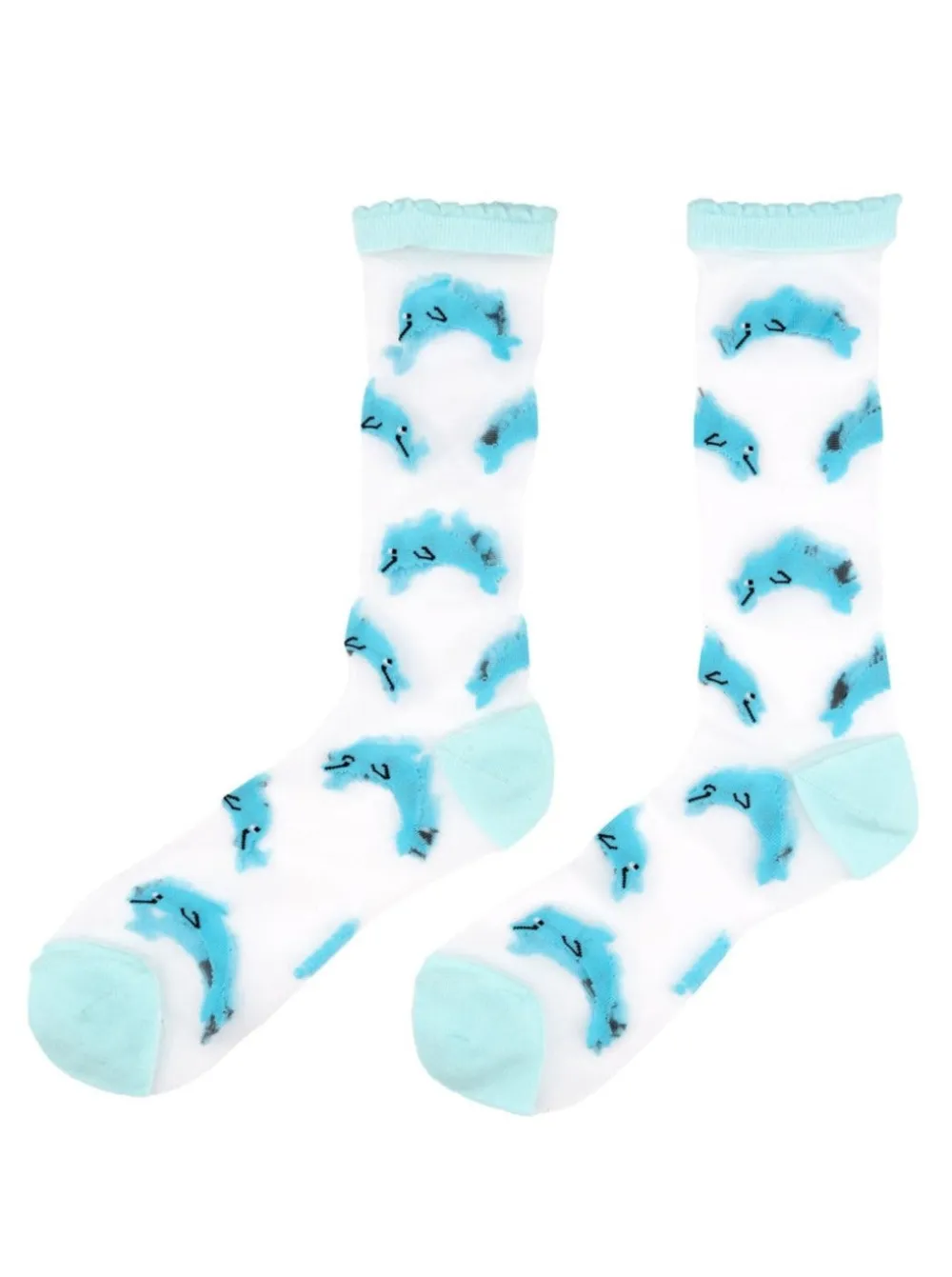 Cheap COUCOU SUZETTE Transparent Socks - Meow