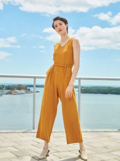 Cheap DAGG & STACEY Husband Jumpsuit - Toffee