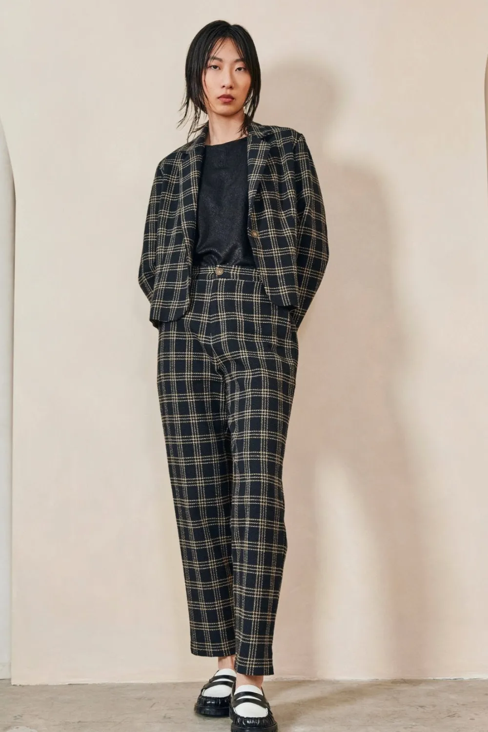 Fashion DAGG & STACEY Stevie Blazer - Plaid