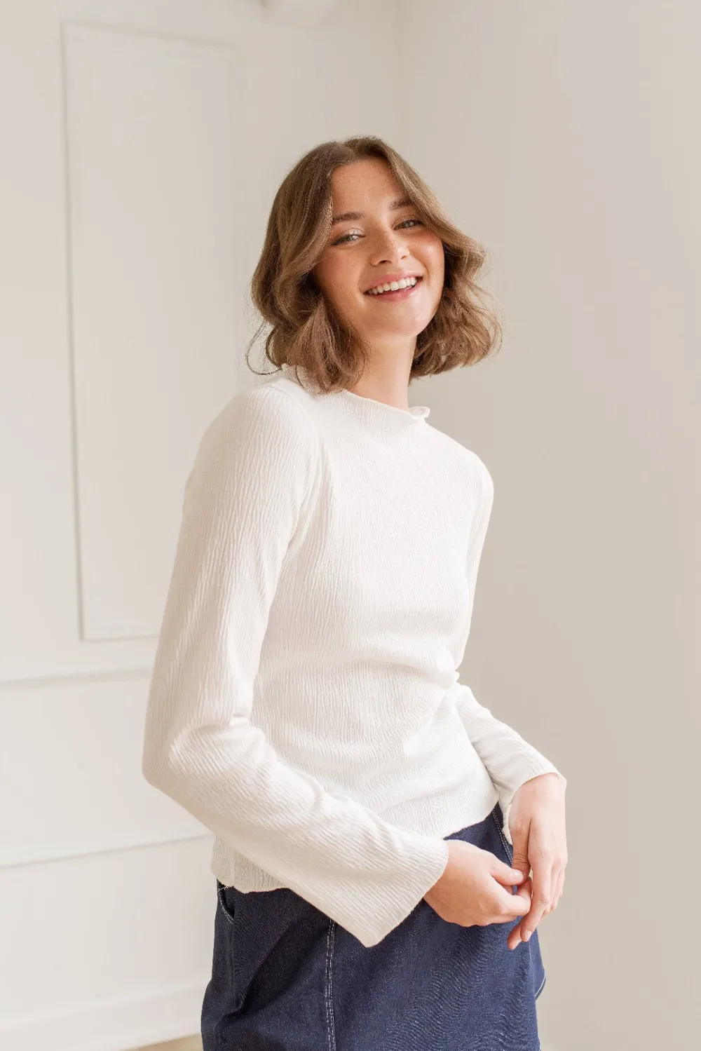 Flash Sale DAILYSTORY Adele Sweater - White