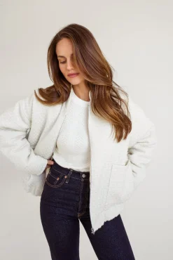 Hot DAILYSTORY Angela Bombers - Cream