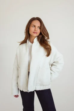 Hot DAILYSTORY Angela Bombers - Cream