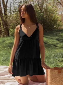 Cheap DAILYSTORY Camille Dress - Black