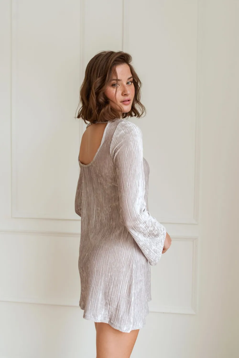Sale DAILYSTORY Horia Dress - Silver