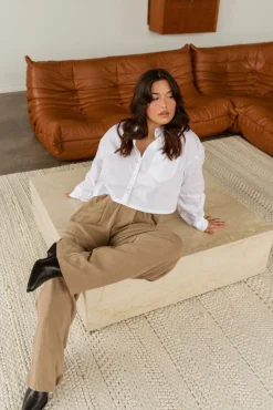 Flash Sale DAILYSTORY Maddie Shirt - White