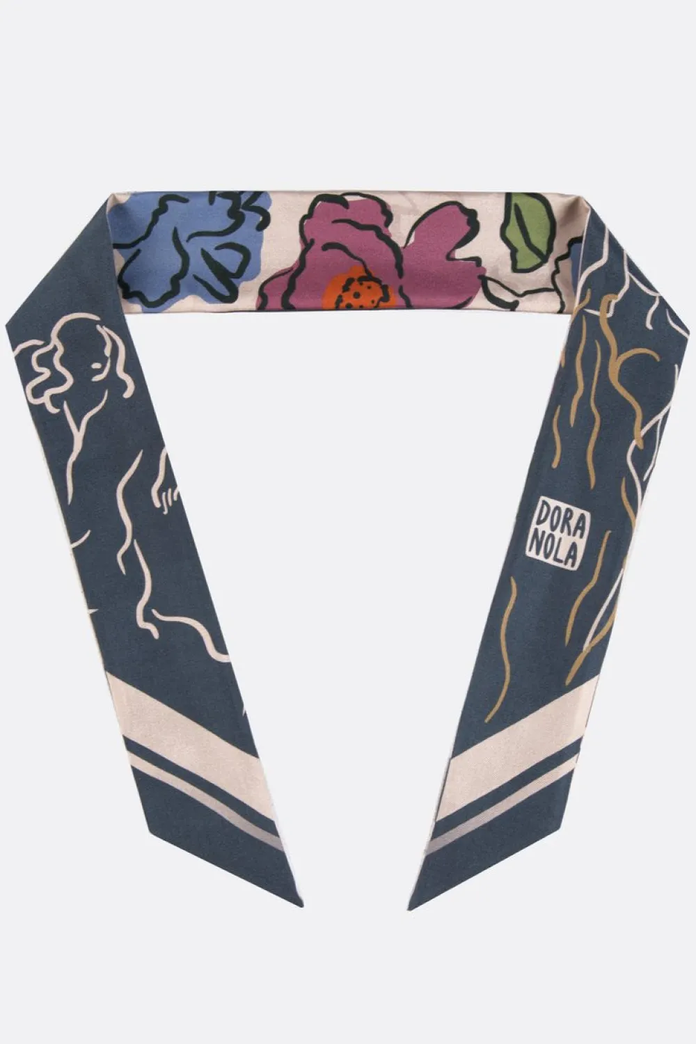 Hot DORA NOLA Silk Twilly - Sketch